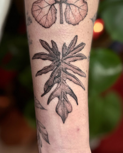 Explore ankle tattoos ideas, creative tattoo ideas in Lander, available at Blackblood Tattoo and Piercing