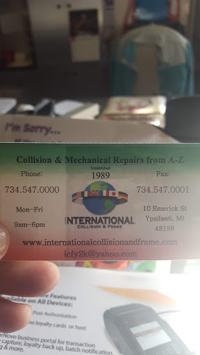 Auto Body Shop «International Collision & Frame Ypsilanti, MI», reviews and photos, 10 Emerick St, Ypsilanti, MI 48198, USA