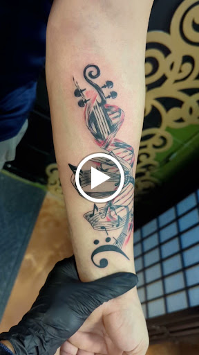 Explore tattoo ideas for outer forearm, creative tattoo ideas in Longwood, available at Trinity Tattoo Co Inc