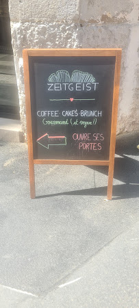 Restaurant ZEITGEIST café - vegan coffee & cake à Lyon - menu / carte