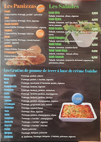 Pizza Au feu de bois à Montreuil menu