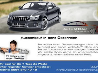 Auto Ankauf Österreich - Auto Verkaufen