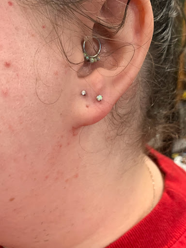 Explore bee tattoo ideas for women, creative tattoo ideas in Rehoboth Beach, available at Homeward Tattoo and Body Piercing