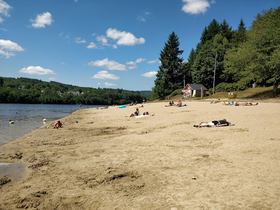 Plage du Lac de Sechemailles