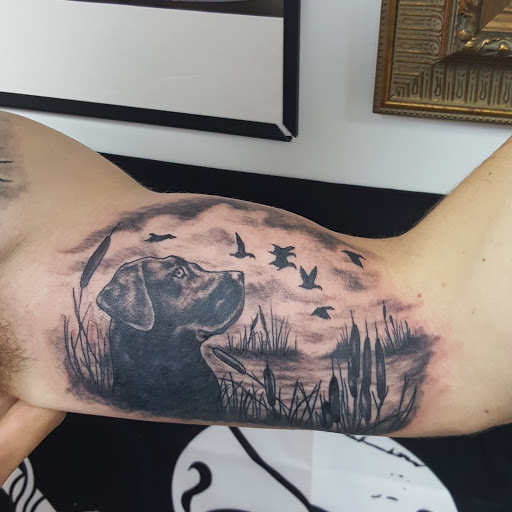 Explore fishing tattoo ideas for females, creative tattoo ideas in Billings, available at Sovereign Tattoo