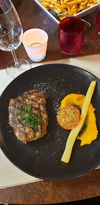 Steak du Restaurant de spécialités alsaciennes la carpe à Souffelweyersheim - n°11