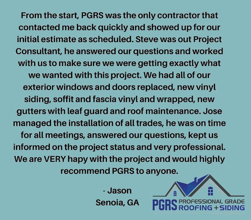 Roofing Contractor «PGRS: Professional Grade Roofing Solutions», reviews and photos