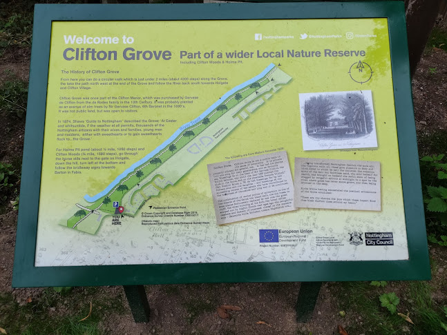 Clifton Grove Nature Reserve Car Park