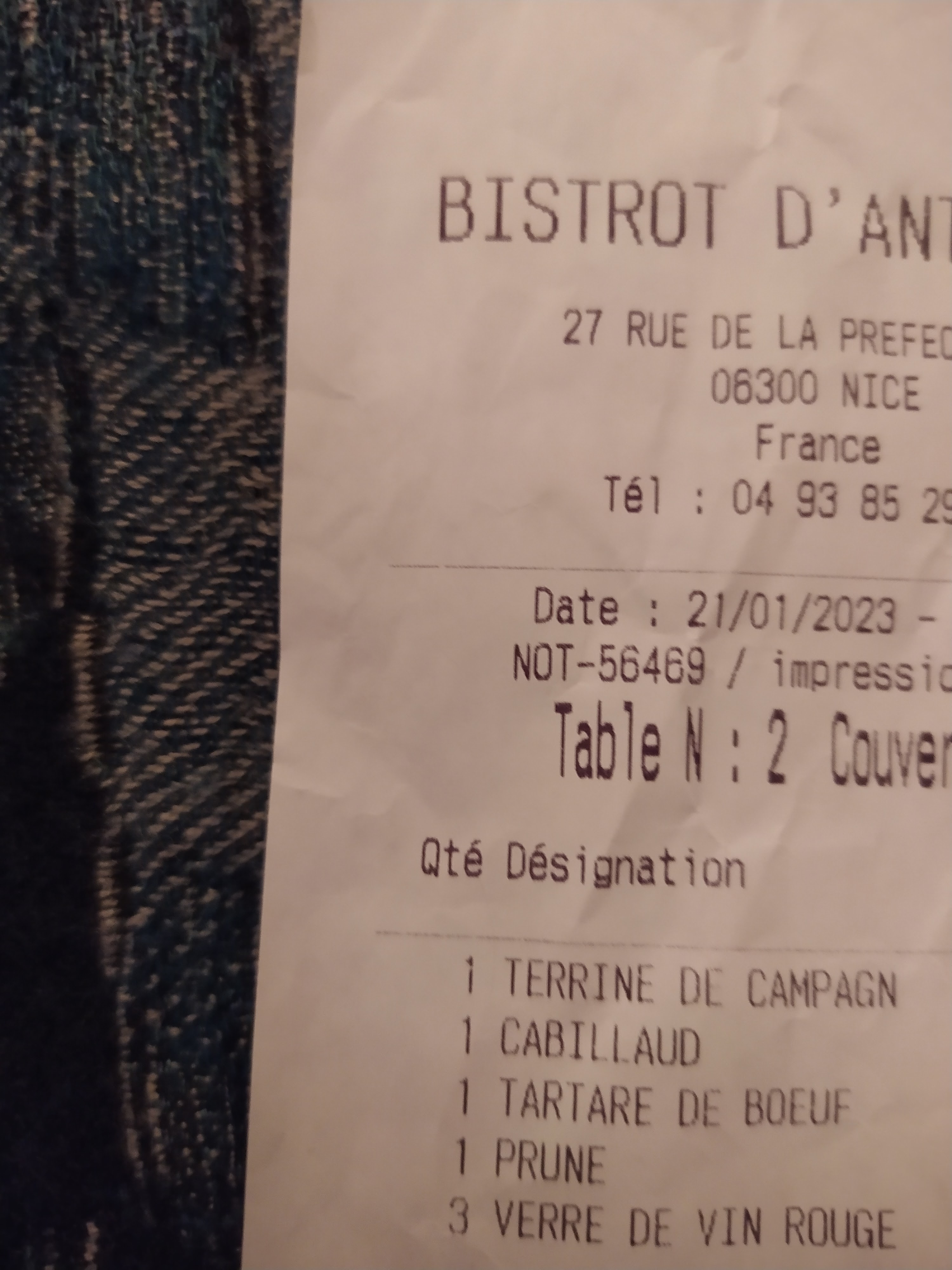 Photo n° 1 de l'avis de Tania.i fait le 21/01/2023 à 20:56