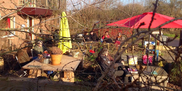 Terras en B&B Roosje van Ooij