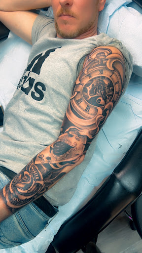 Explore neptune tattoo ideas, creative tattoo ideas in Peoria, available at InkCapital Tattoos