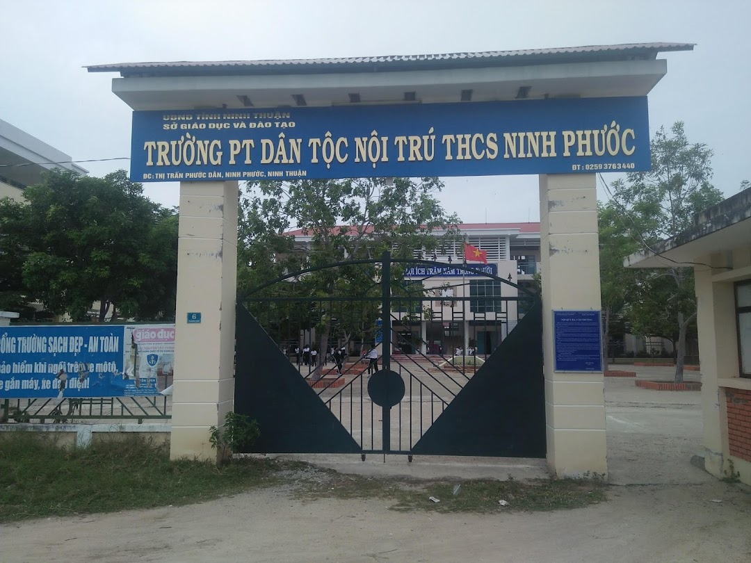 Trường PT Dân Tộc Nội Trú THCS Ninh Phước