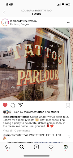 Tattoo Shop «Lombard Street Tattoo», reviews and photos, 8937 N Lombard St, Portland, OR 97203, USA