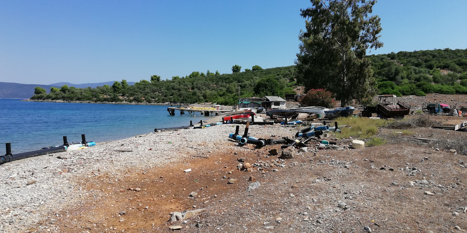 Foto von Lichada beach mit kleine bucht