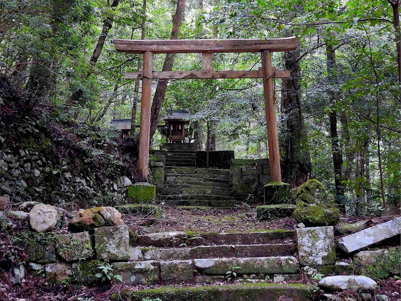 熊野劔宮址（大塔宮劔神社址）