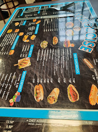 Carte du Kebab Turquoise à Poix-de-Picardie