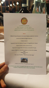 Albergo Ristorante VALLUNGA - NEGOZIO ALIMENTARI E PRODOTTI TIPICI à Tartano menu