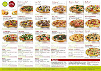 Menu du Finepizza Vegesack à Bremen