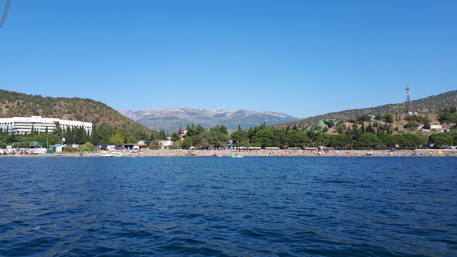 Foto van Kanaka beach met recht en lang