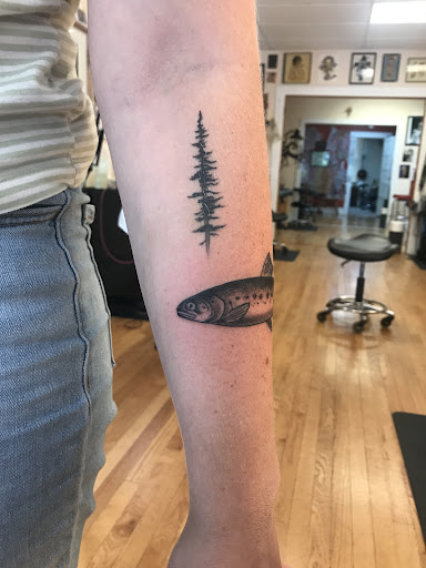 Explore usmc tattoos ideas, creative tattoo ideas in Ann Arbor, available at Name Brand Tattoo