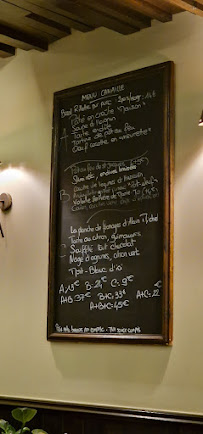 Café Brunet à Annecy menu