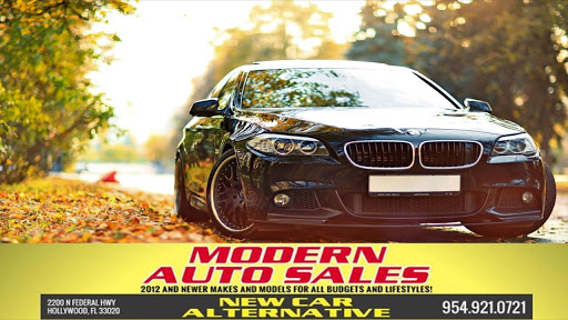 Used Car Dealer «Modern Auto Sales», reviews and photos, 2200 N Federal Hwy, Hollywood, FL 33020, USA