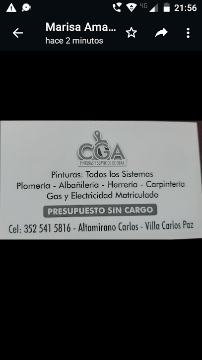 CGA servicios de obra