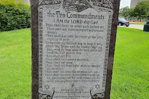 Ten Commandments Monument image