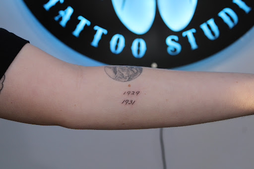 Explore foot ankle tattoo ideas, creative tattoo ideas in Bethesda, available at Angeles Tattoo Studio