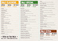Menu du Pizzeria Grano13 Roma à Ostia