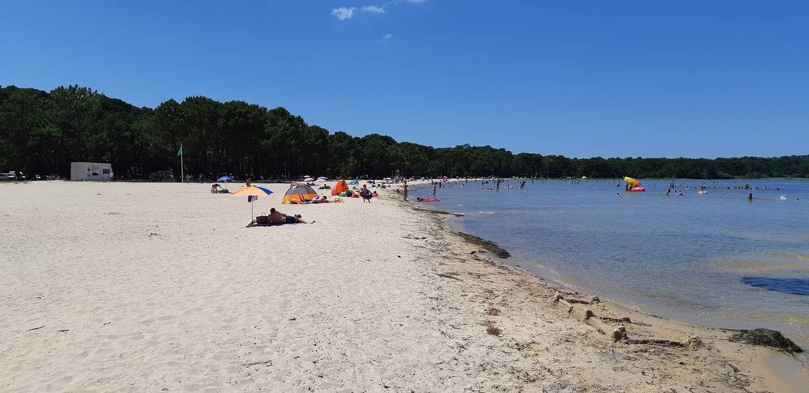 Foto di Plage Centrale Lac Biscarrosse area servizi