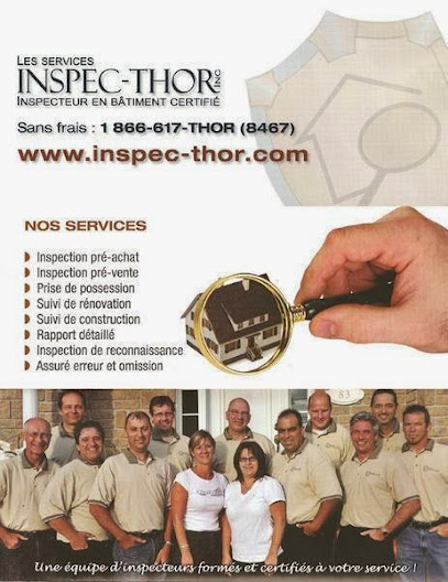 Les services Inspec-Thor (rive-sud)