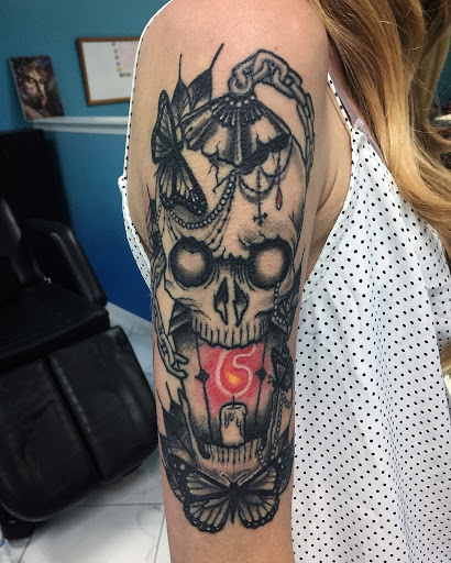 Explore arm tattoo ideas for women, creative tattoo ideas in Murrieta, available at Diamond City Tattoo & Piercing