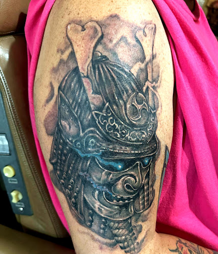 Explore spirit stallion of the cimarron tattoo ideas, creative tattoo ideas in Roanoke, available at RailYard INK