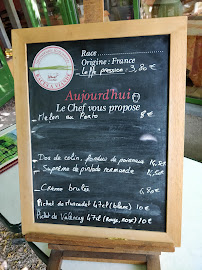 Restaurant français La Courcillière à Bourges - menu / carte