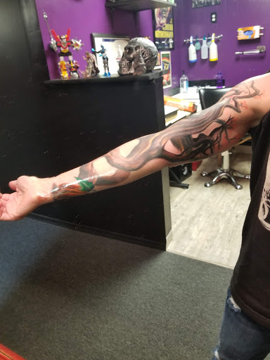 Explore rave tattoo ideas, creative tattoo ideas in Dayton, available at Modified Skin Tattoos