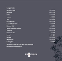 Restaurant Restaurant zum Insel-Eck à Wilhelmshaven - menu / carte