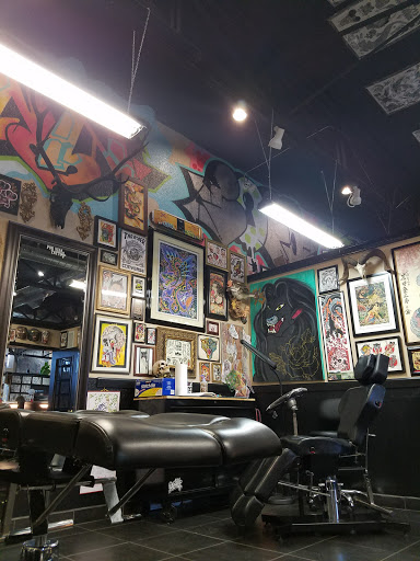 Explore rhino tattoo ideas, creative tattoo ideas in Albuquerque, available at Por Vida Tattoo