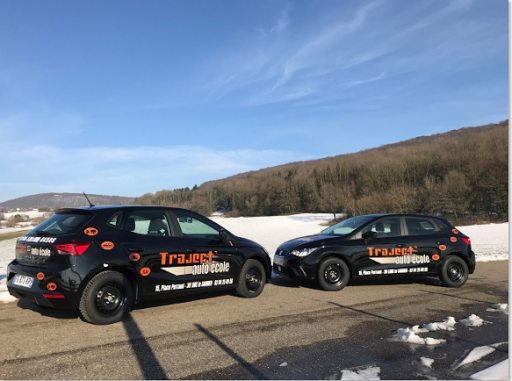 Traject Auto-École à Lons-le-Saunier, Jura