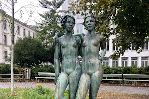 Two Women Statue