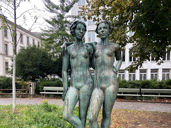Two Women Statue