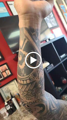 Explore stick and poke tattoo idea, creative tattoo ideas in Garden Grove, available at Dr. Tattoo Studio