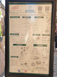 BISTROT GOURMAND à Colmar menu