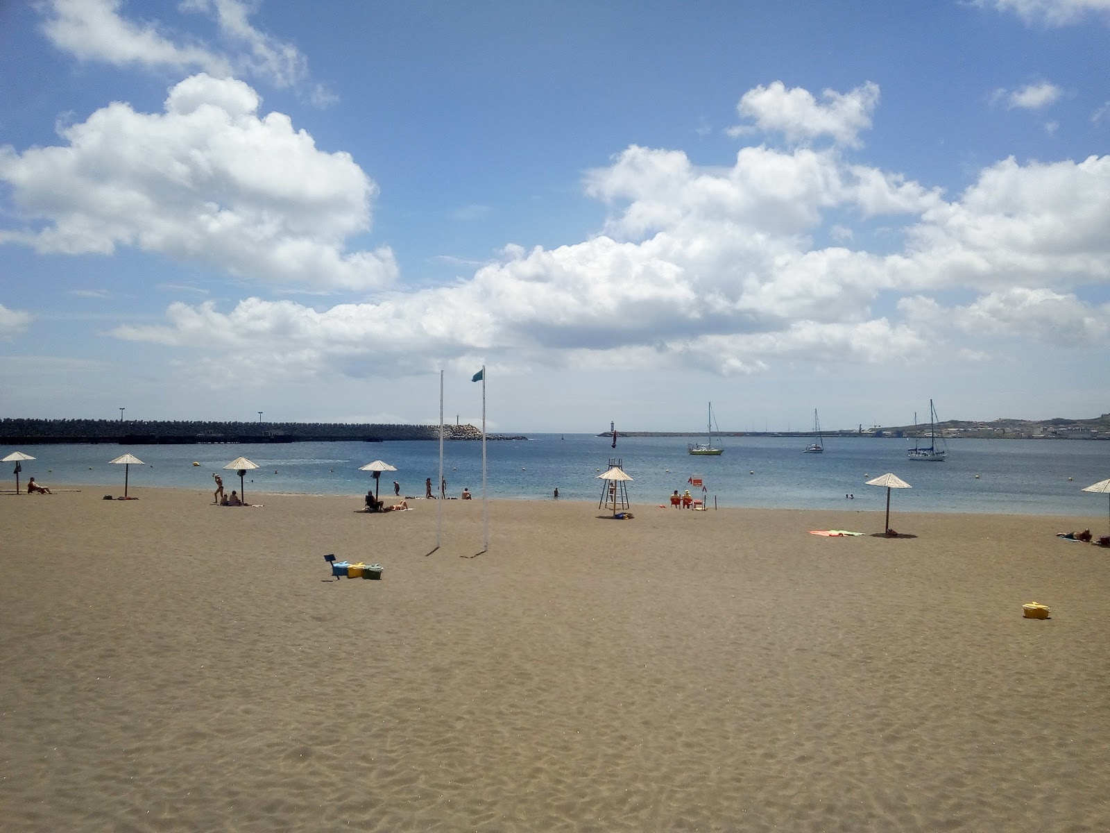 Fotografie cu Praia da Vitoria și așezarea