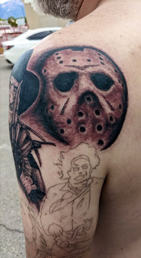 Explore male sleeve tattoo ideas, creative tattoo ideas in Salt Lake City, available at SLC Ink Tattoo Salt Lake City, Utah