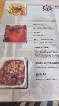 Taskuinha à Vila Chã menu