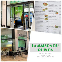 Menu du La Maison du Quinoa à Paris