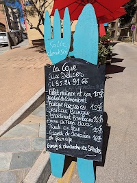Menu / carte de La cave aux délices, chez Ludy et Fathy à Ajaccio