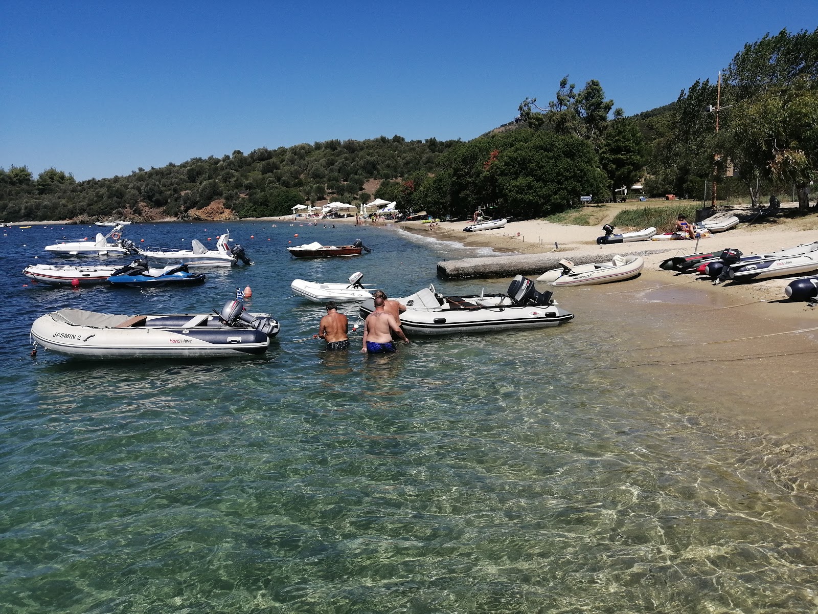 Fotografie cu Agios Kyriaki beach - recomandat pentru călătorii în familie cu copii