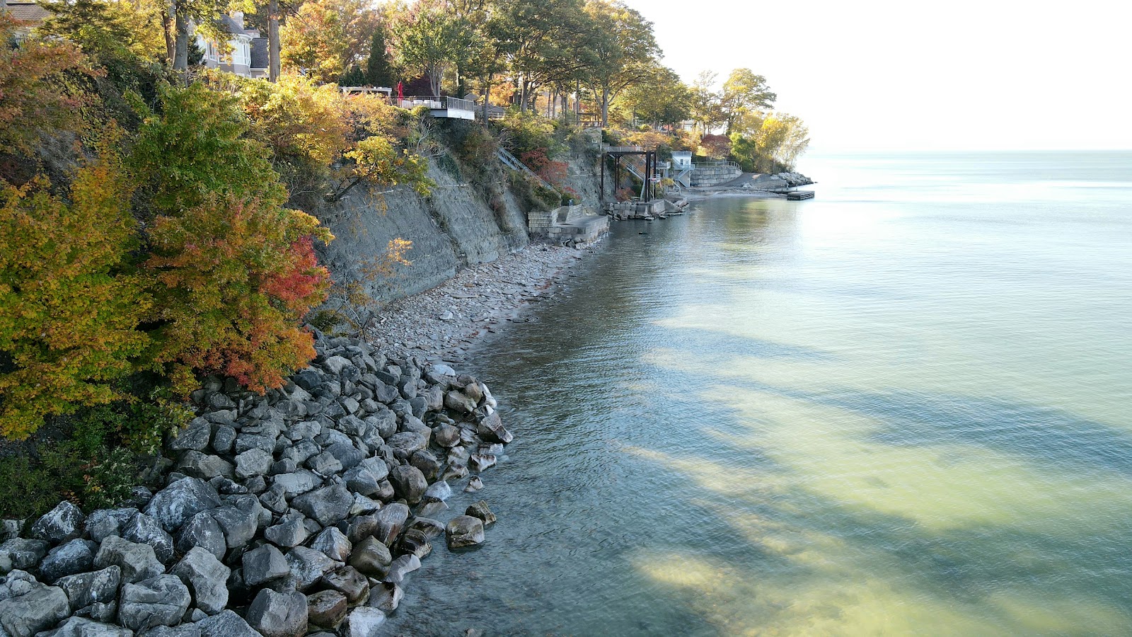 Foto di Columbia Park Beach con una costa spaziosa